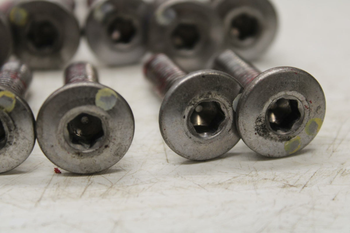 17-20 KAWASAKI NINJA 650 FRONT BRAKE ROTOR BOLTS DISC HARDWARE SCREW SET  BB364