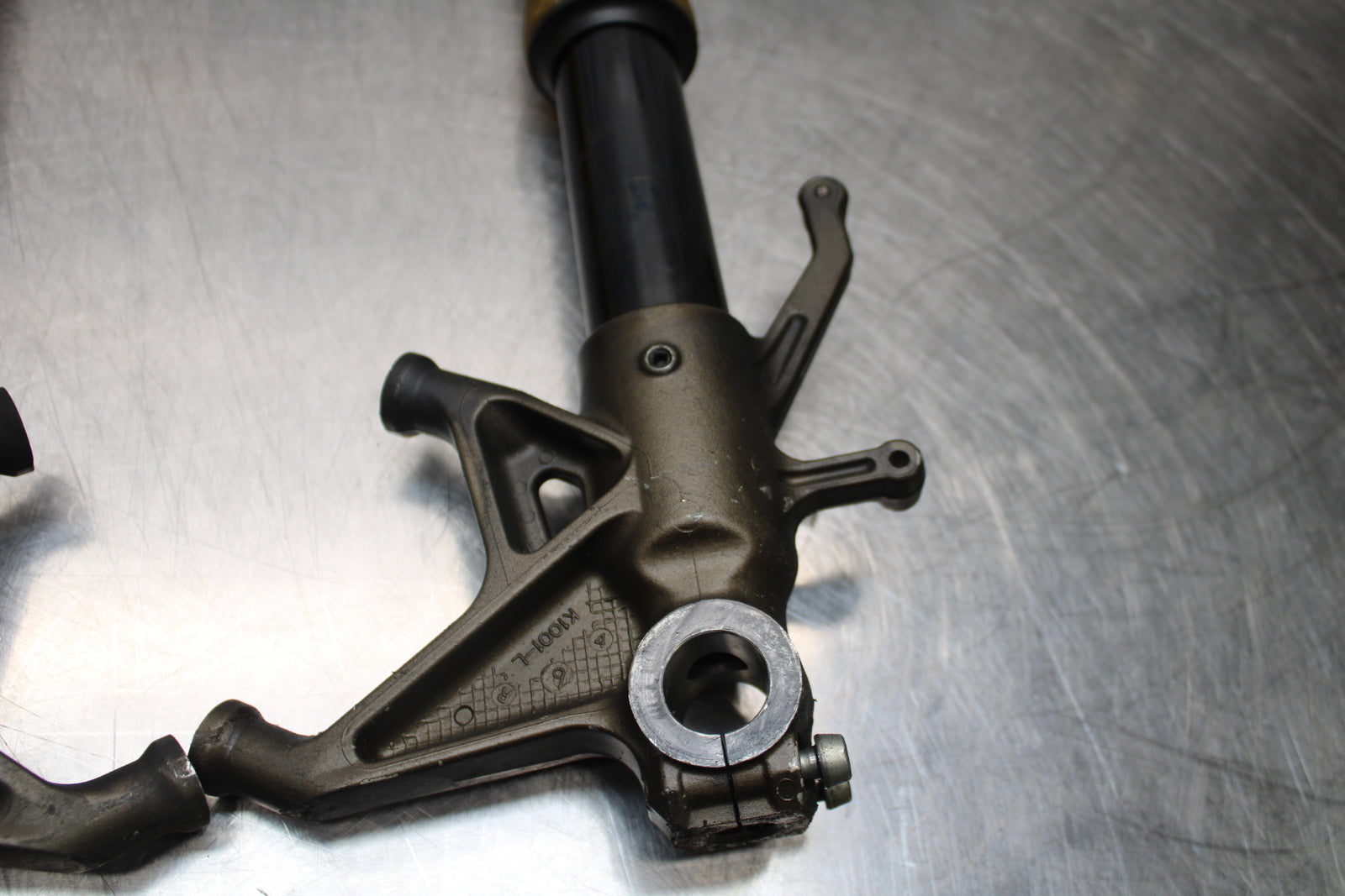 04-05 KAWASAKI NINJA ZX10R FRONT FORKS SHOCK SUSPENSION SET PAIR BB163