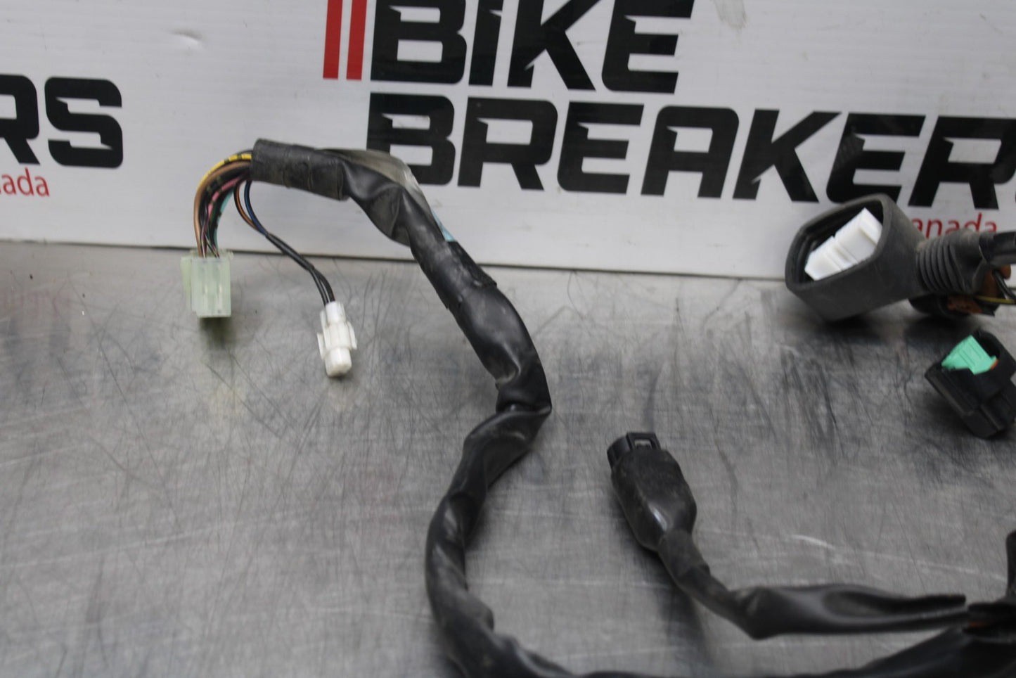 08-10 SUZUKI GSXR 600 HEADLIGHT SPEEDO GAUGES WIRING HARNESS WIRE LOOM BB202