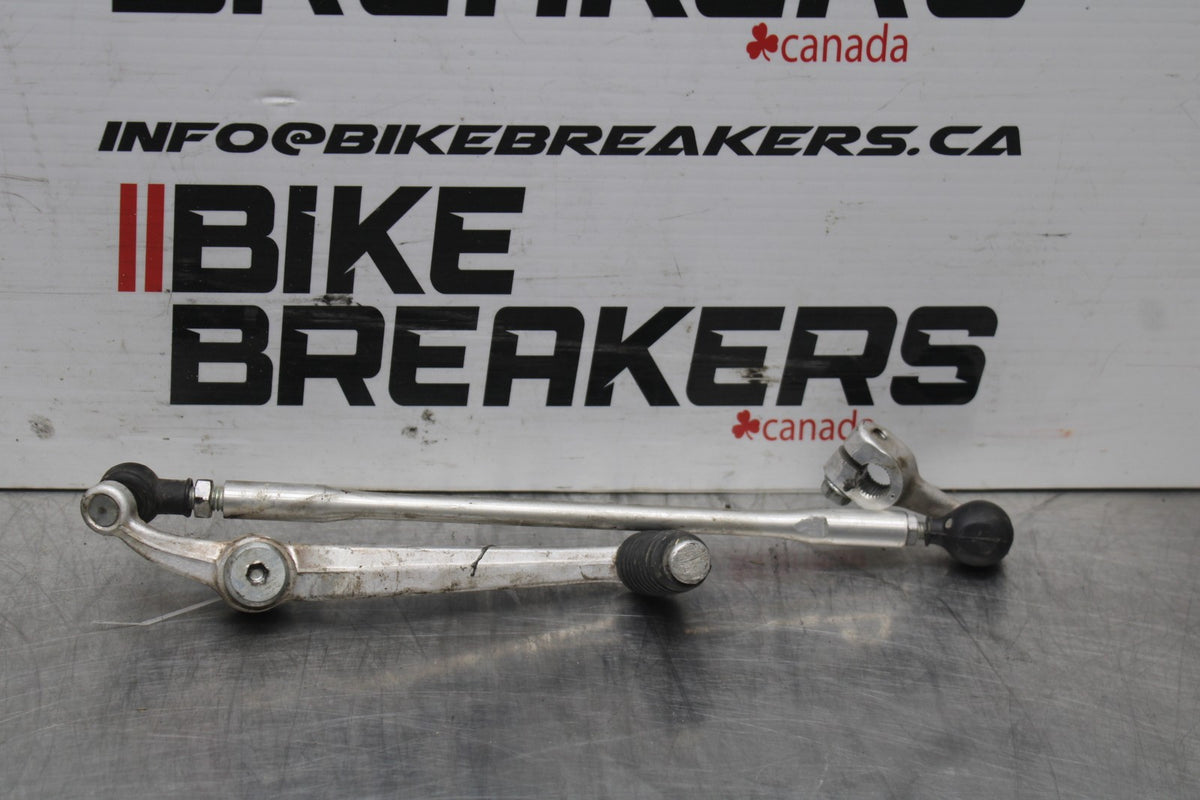 08-16 YAMAHA YZF R6 SHIFTER LINKAGE SHIFT LINK PEDAL BB798