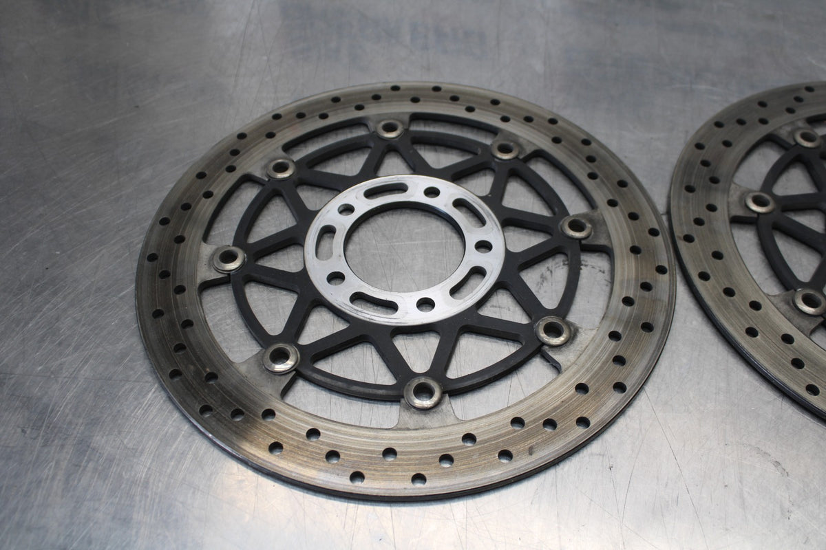03-05 SUZUKI SV1000 FRONT LEFT RIGHT BRAKE ROTORS DISCS BB405