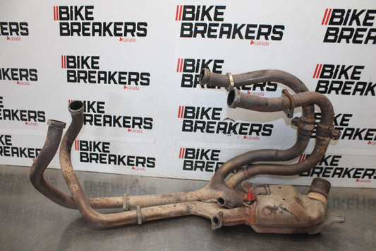 06-07 HONDA INTERCEPTOR 800 VFR800 EXHAUST HEADER PIPES MANIFOLD BB917