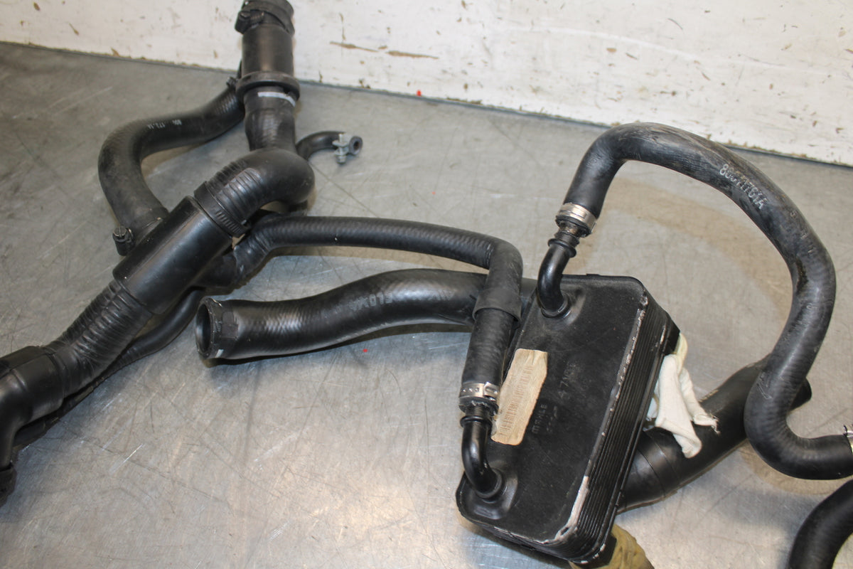 12-13 DUCATI STREETFIGHTER 848 RADIATOR HOSES ENGINE COOLANT WATER PIPES  BB705