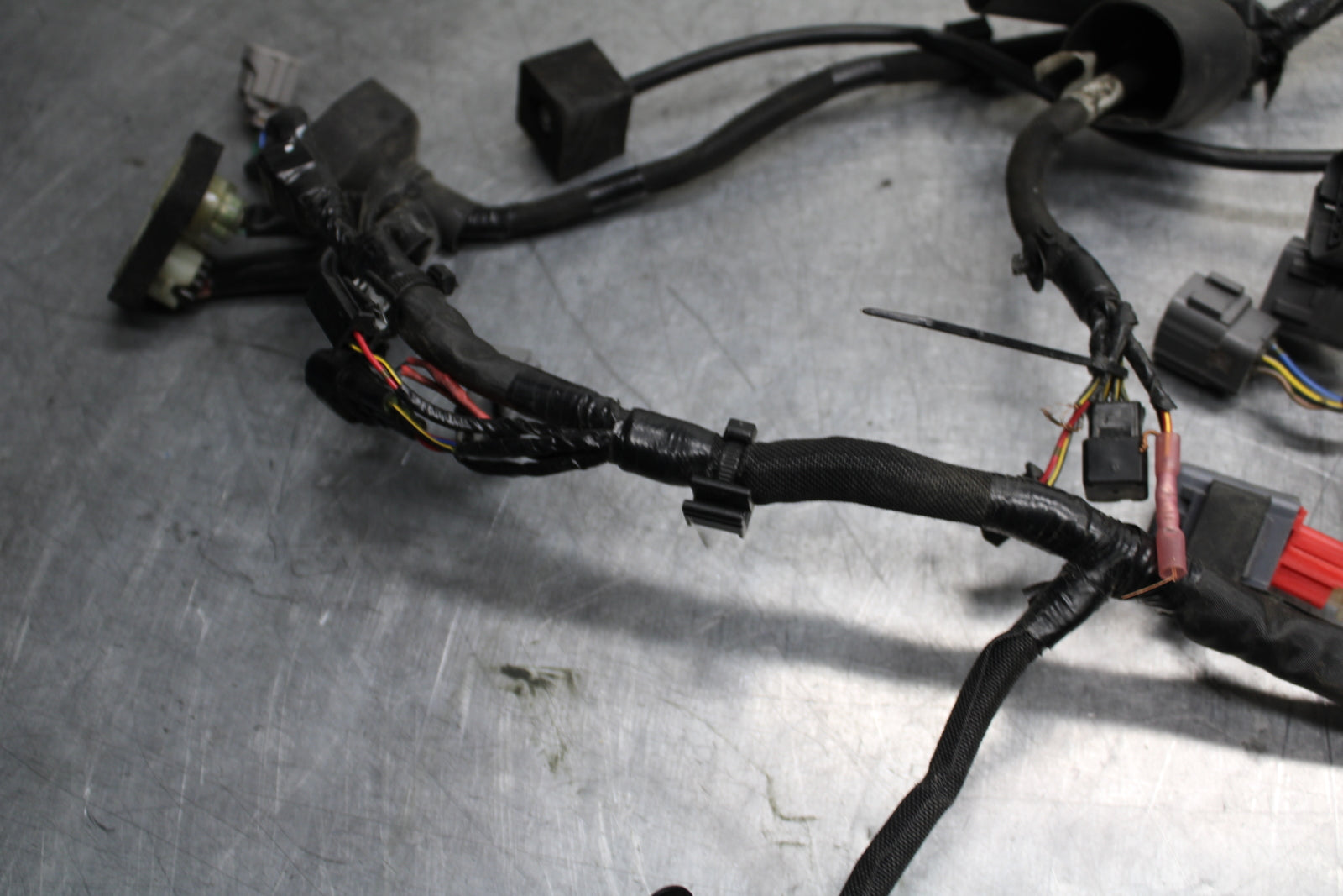 13-17 KAWASAKI NINJA ZX6R ZX636E MAIN ENGINE WIRING HARNESS WIRE LOOM BB735