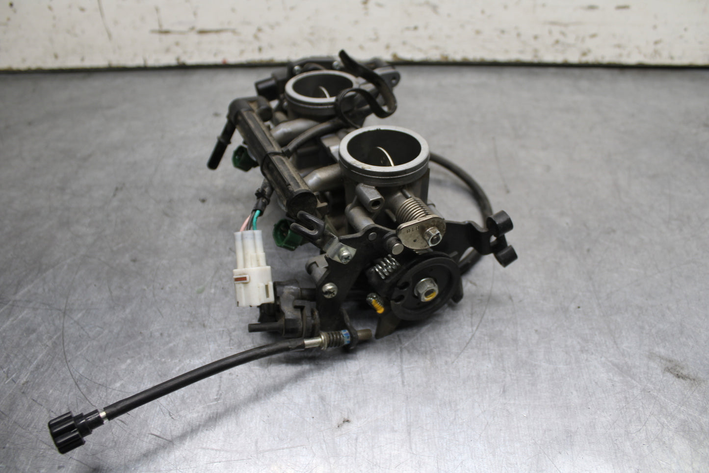 14-15 KAWASAKI NINJA 650 EX650F ABS MAIN FUEL INJECTORS / THROTTLE BODIES BB741