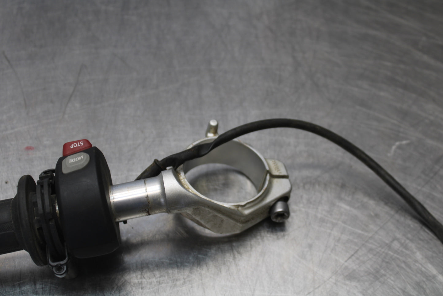 10-11 BMW S1000RR RIGHT CLIP ON HANDLEBAR W SWITCHES BB168