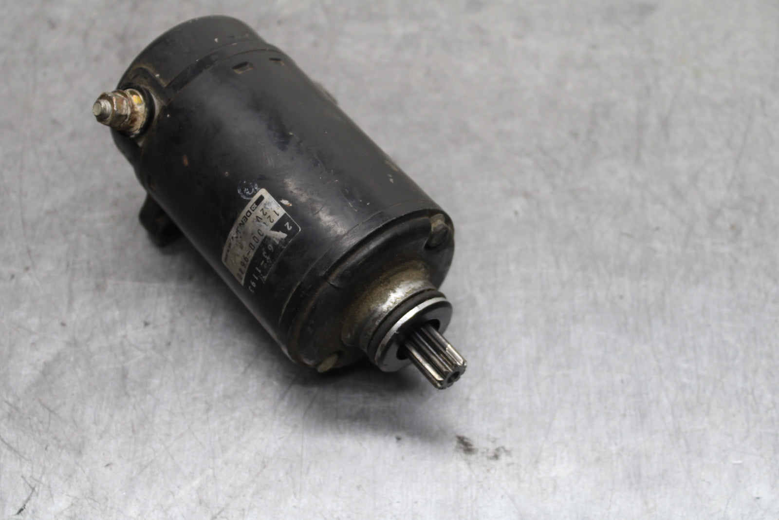 93-94 KAWASAKI NINJA ZX7R ENGINE STARTING STARTER MOTOR -DC 12V BB122