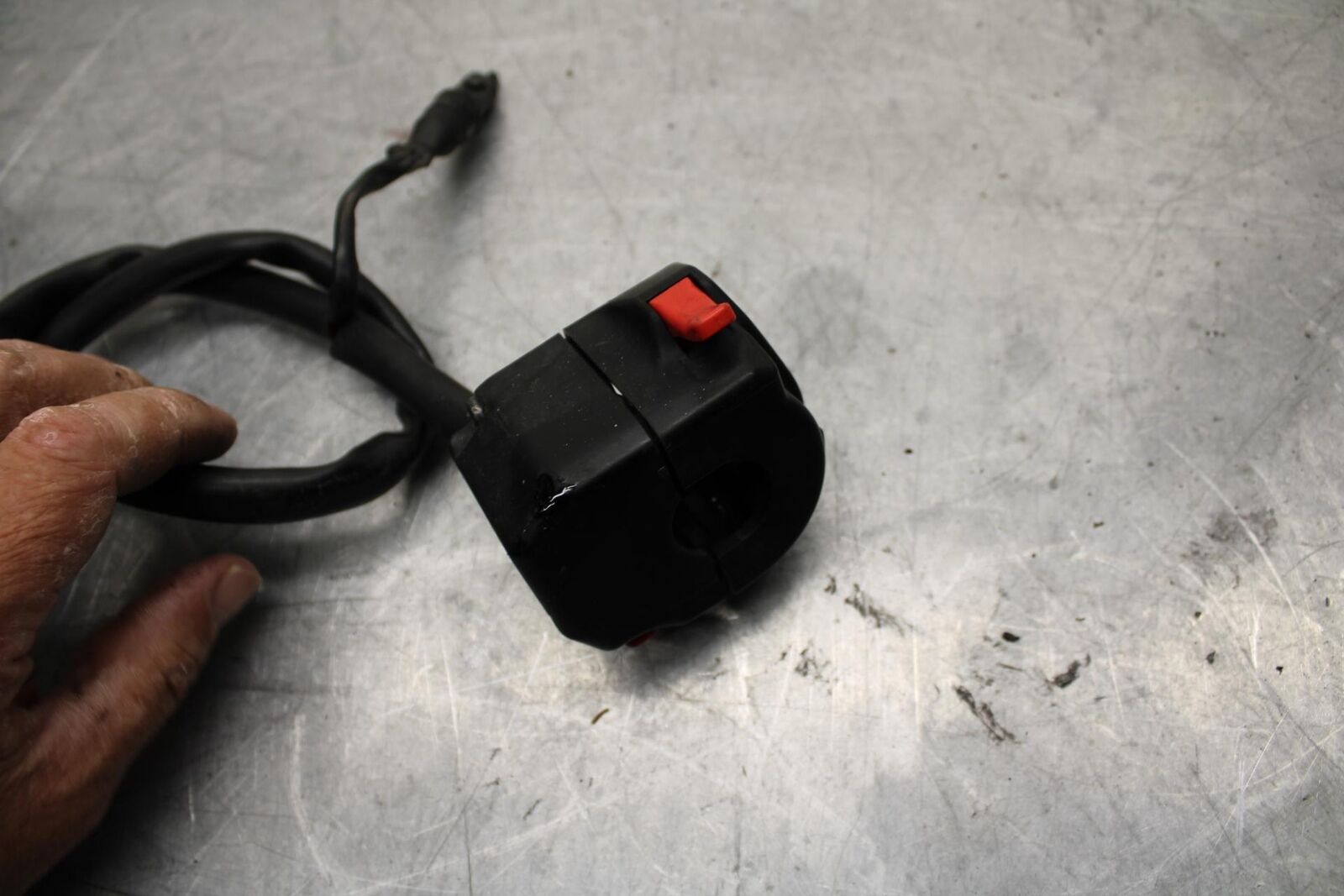14-15 TRIUMPH STREET TRIPLE R LEFT  HANDLE HORN SIGNALS SWITCH SWITCHES BB441