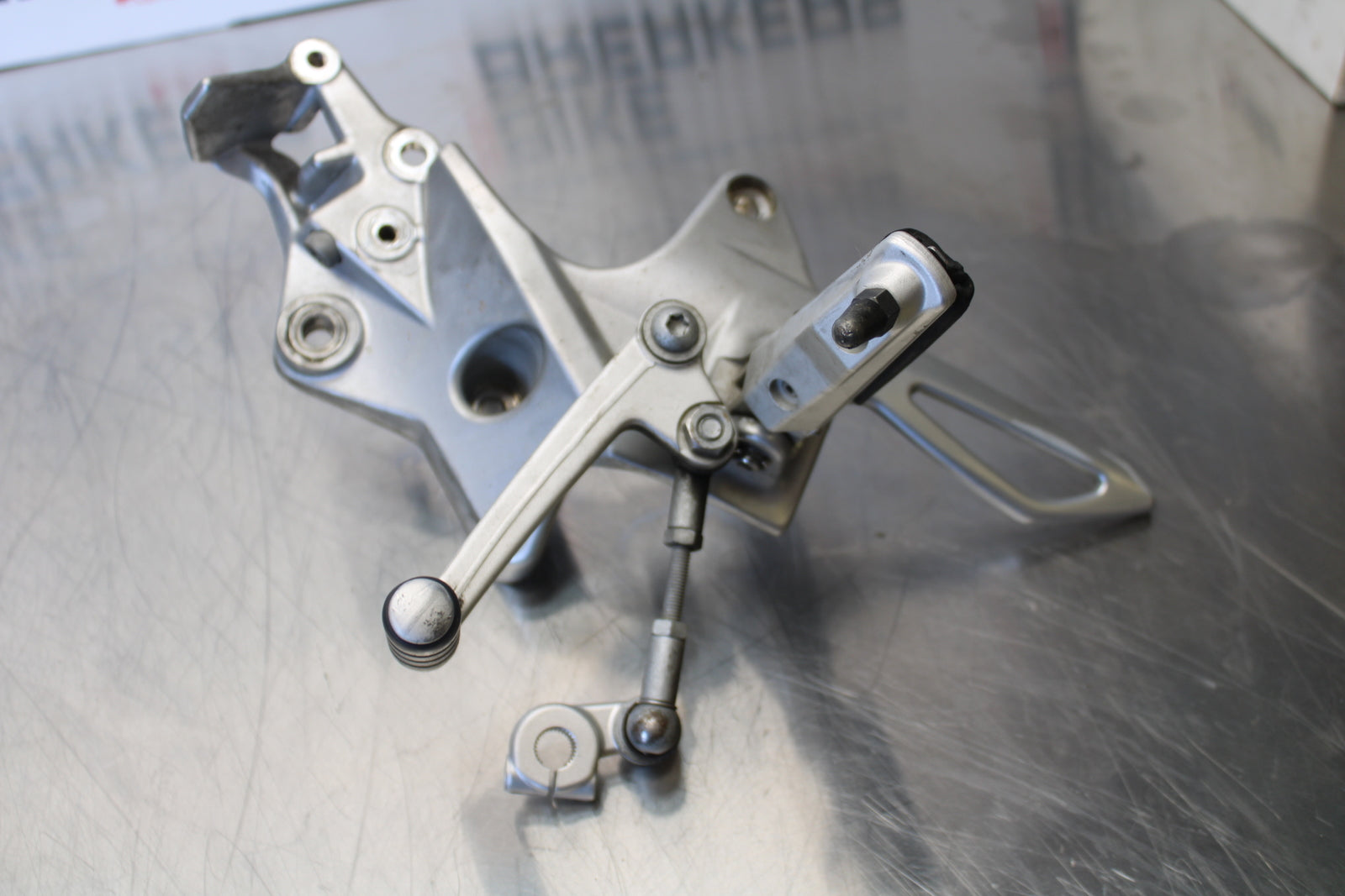 06-12 BMW F800ST LEFT REARSET REAR SET FOOT PEG W SHIFTER BB144