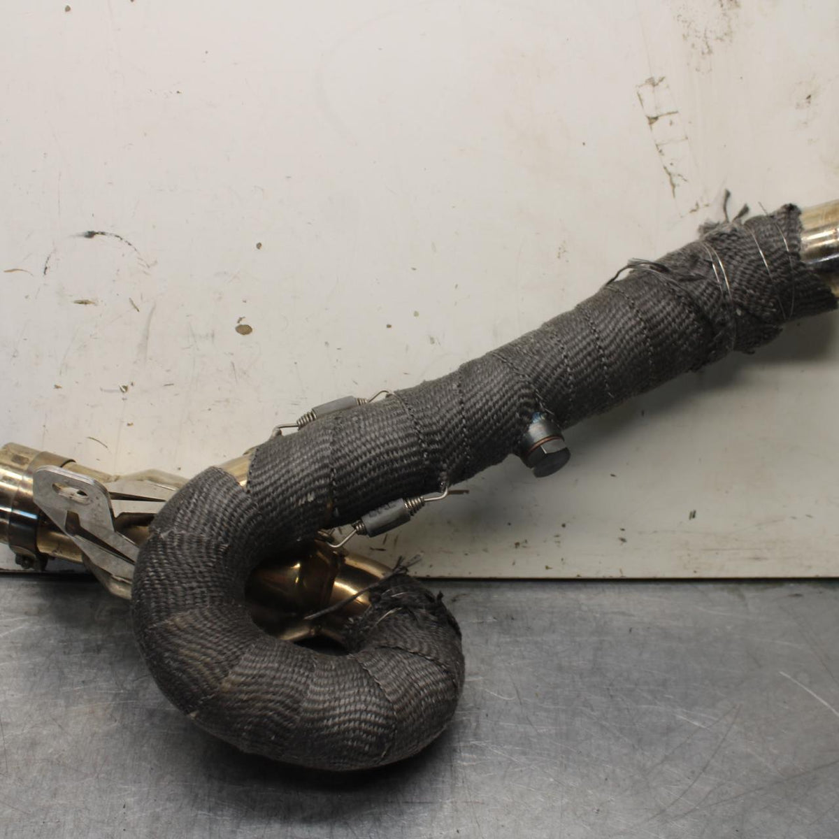 11-12 KAWASAKI Z1000 YOSHIMURA EXHAUST MIDPIPE MID MIDDLE PIPE BB636