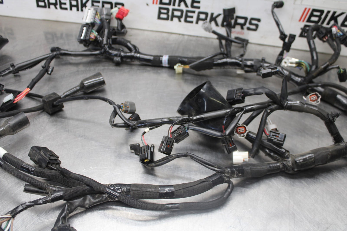24-25 KAWASAKI NINJA ZX6R MAIN ENGINE WIRING HARNESS MOTOR WIRE LOOM BB939