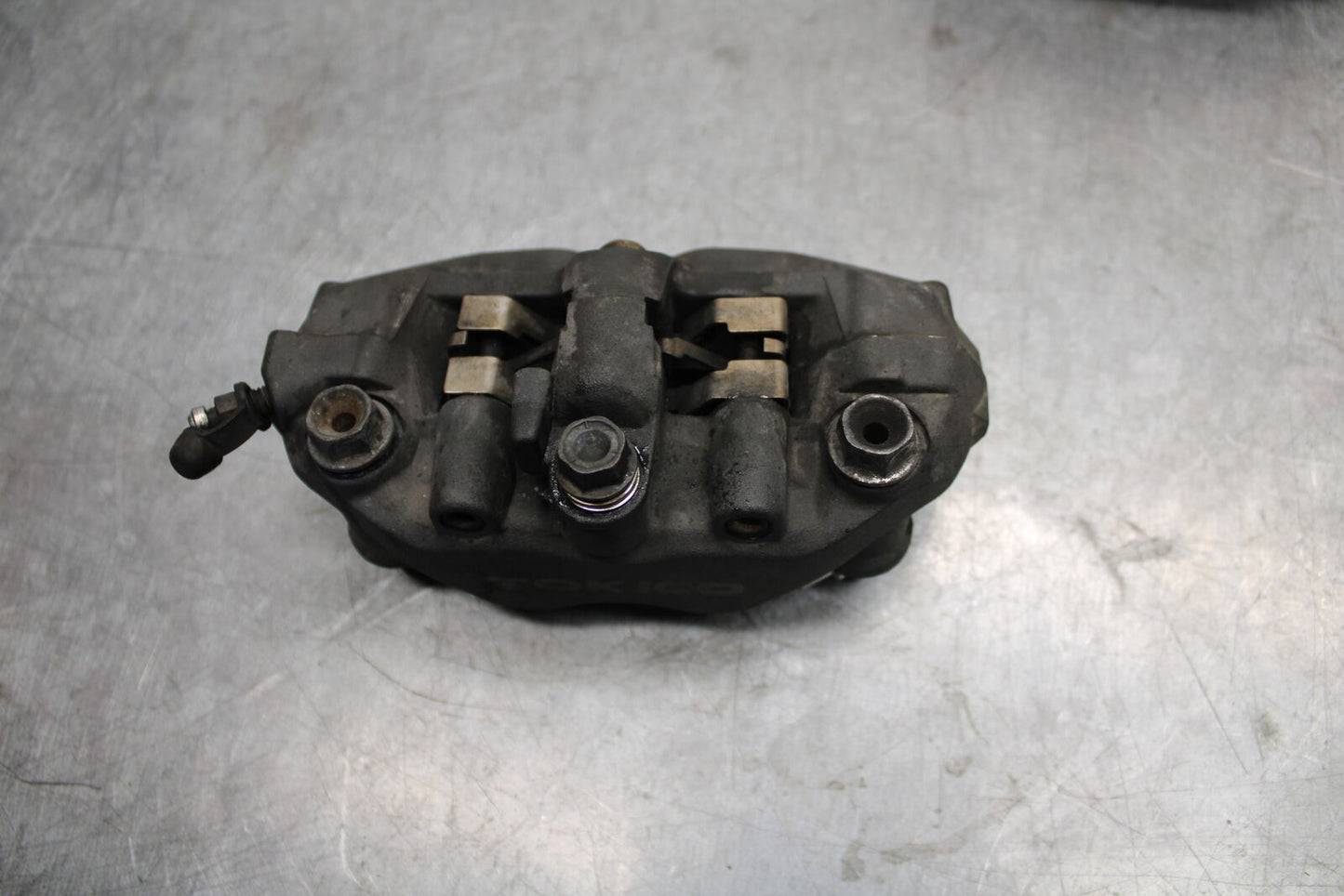 07-12 HONDA CBR600RR RIGHT LEFT FRONT BRAKE CALIPER SET PAIR CALIPERS BB672