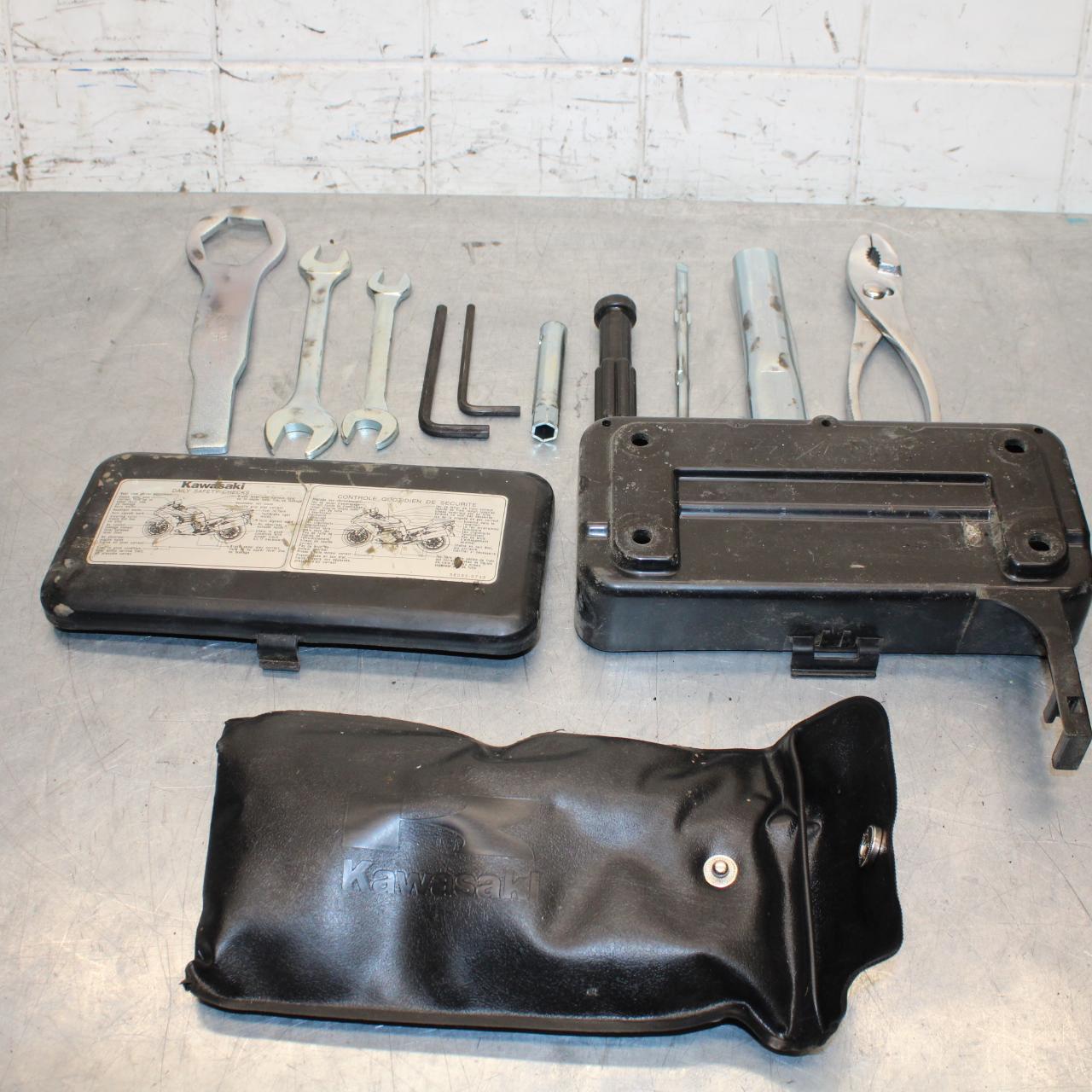 2012 Kawasaki Ninja ZX14R ZX1400E STOCK TOOLS OEM TOOL BAG KIT SET BB60
