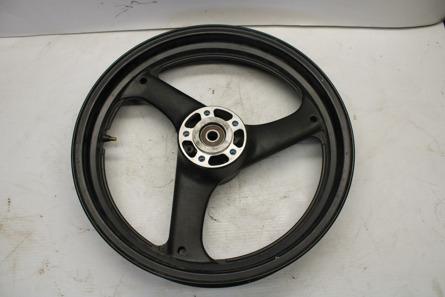 04-09 SUZUKI GS500F FRONT WHEEL RIM W TIRE 54111-34C01-291 55110-01D10 BB261