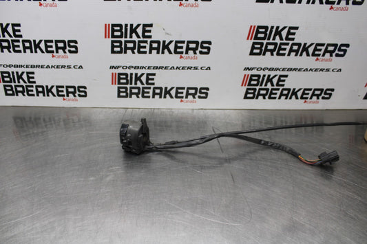 02 DUCATI MONSTER 620 LEFT CLIP ON HANDLE HORN SIGNALS SWITCH SWITCHES BB851