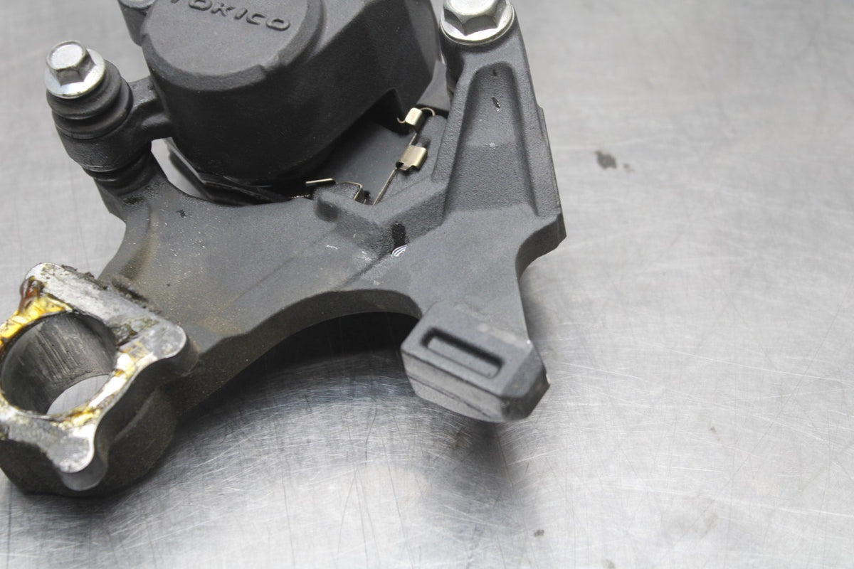 08-10 SUZUKI GSXR 600 REAR BACK BRAKE CALIPER W MOUNT BRACKET BB765