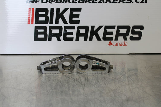 98-05 HONDA SUPER HAWK 1000 VTR1000F SWINGARM CHAIN TENSIONER ADJUSTMENT BB152