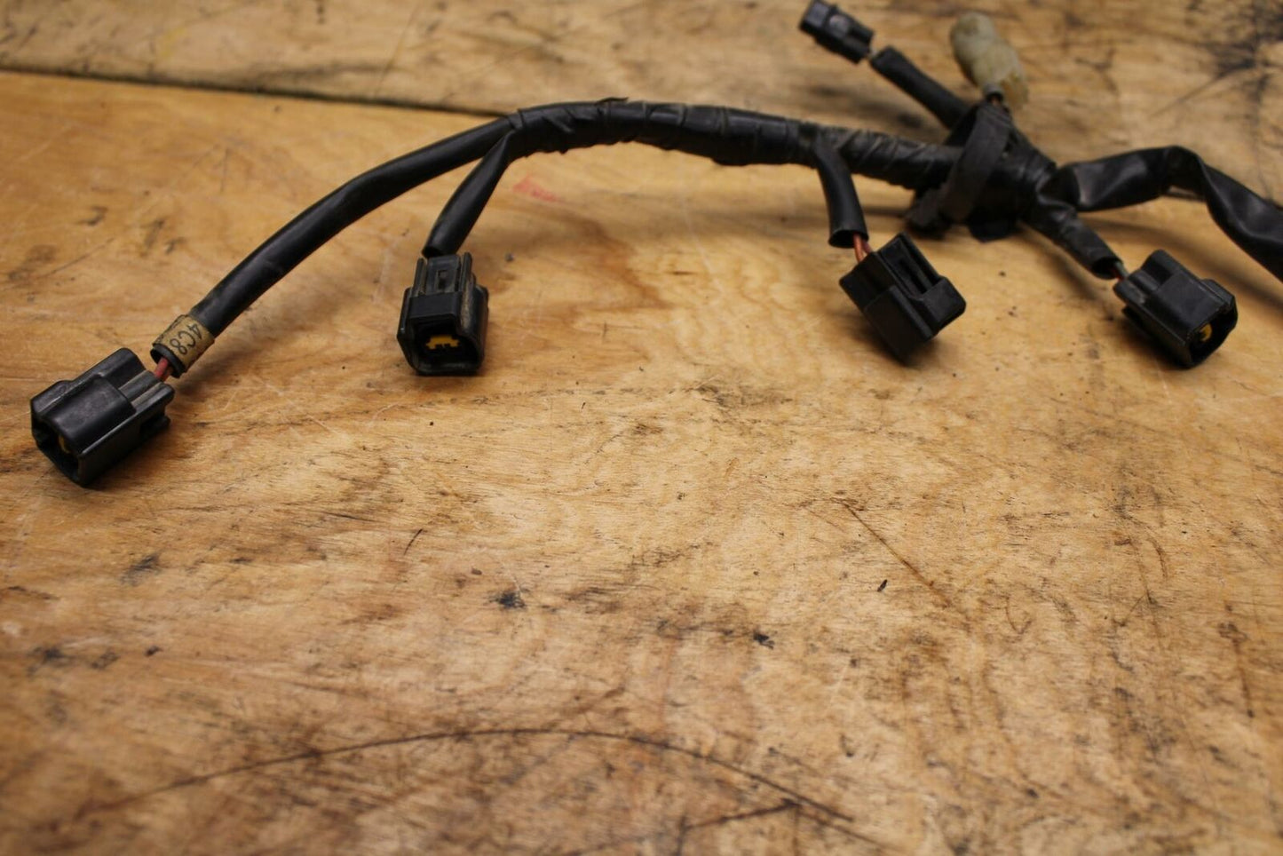 07-08 YAMAHA YZF R1 IGNITION COIL WIRING HARNESS WIRE LOOM BB337