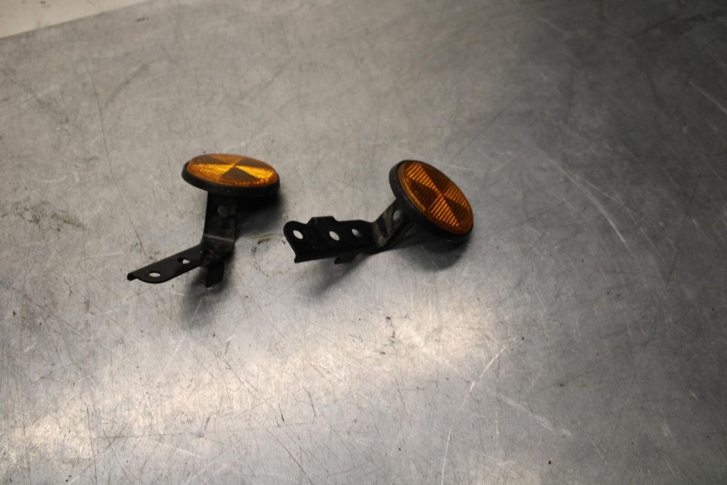 08-09 KAWASAKI NINJA ZX14R FRONT REFLECTORS REFLECTOR SET PAIR BB73