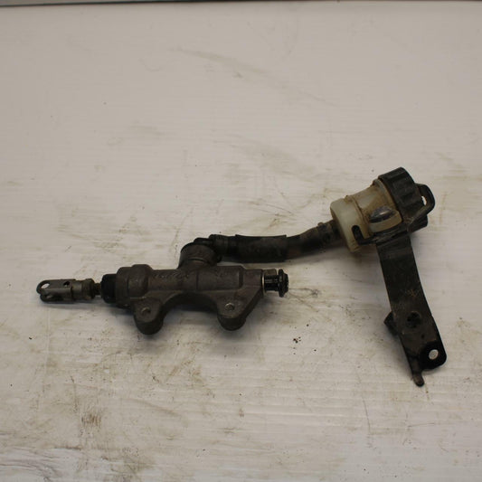 08-16 YAMAHA YZF R6 REAR BACK BRAKE MASTER CYLINDER W RESERVOIR BB273