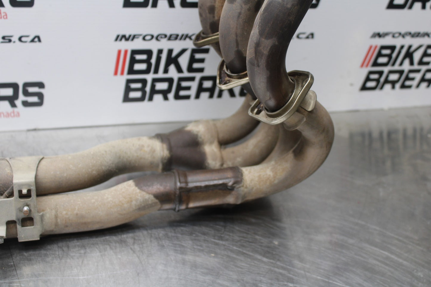 11-22 SUZUKI GSXR 600  EXHAUST HEADER PIPES MANIFOLD BB193