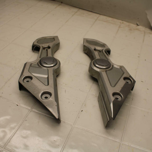 01-05 YAMAHA FZS1000 RIGHT LEFT FRAME MID SIDE COVERS COWLS PANELS TRIM BB 04
