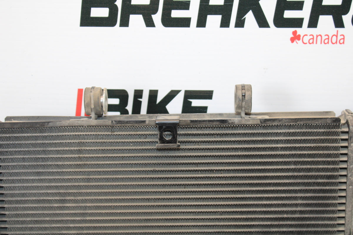 09-15 YAMAHA FZ6R ENGINE RADIATOR MOTOR COOLER COOLING RADIATER BB161