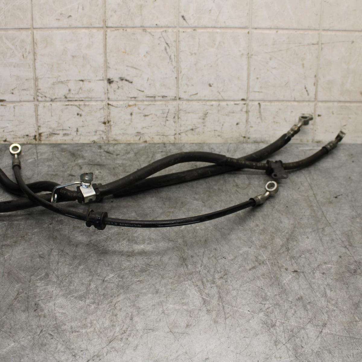 06-07 SUZUKI GSXR750 FRONT REAR BRAKE CALIPER HOSES LINES  BB543