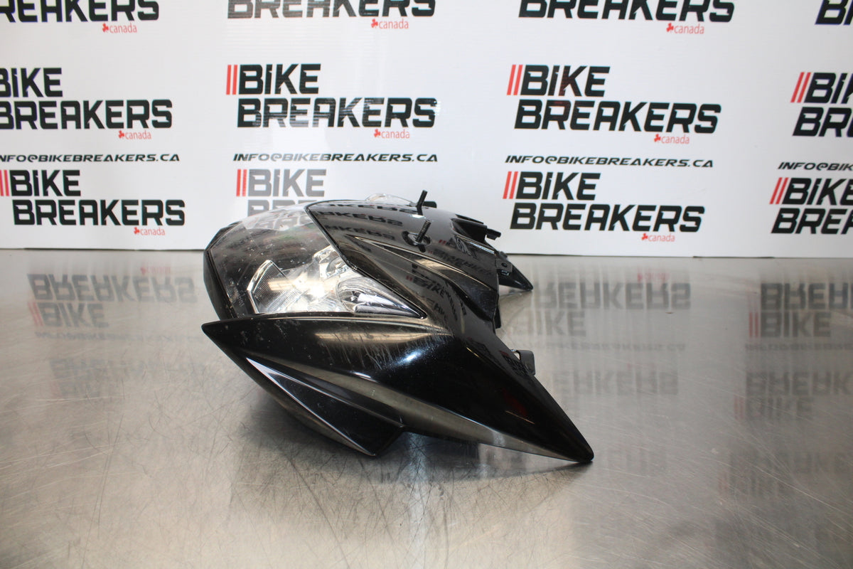 07 KAWASAKI Z1000 FRONT HEADLIGHT HEAD LIGHT LAMP BB148
