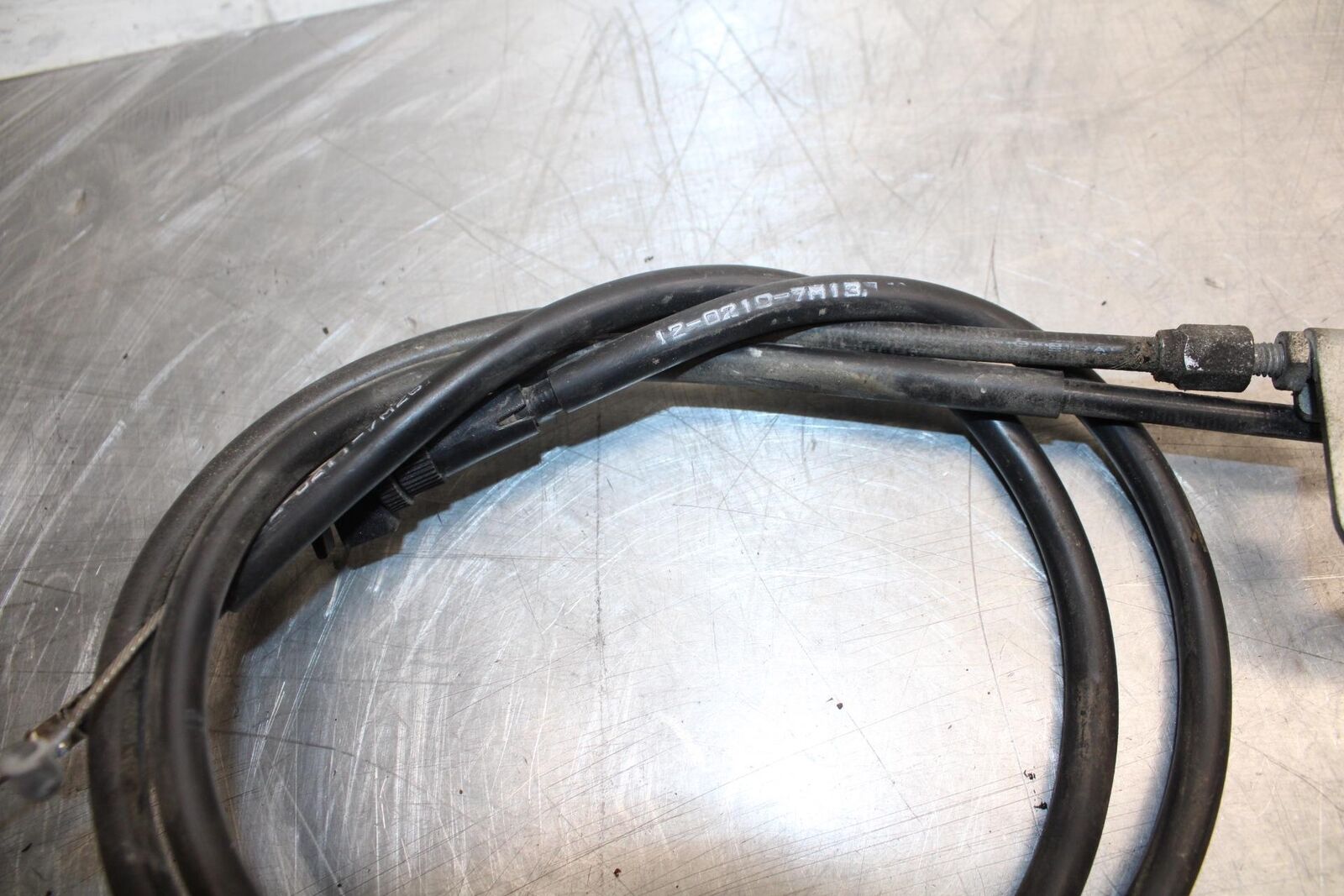 08-12 KAWASAKI NINJA 250R EX250J THROTTLE CABLES LINES BB496