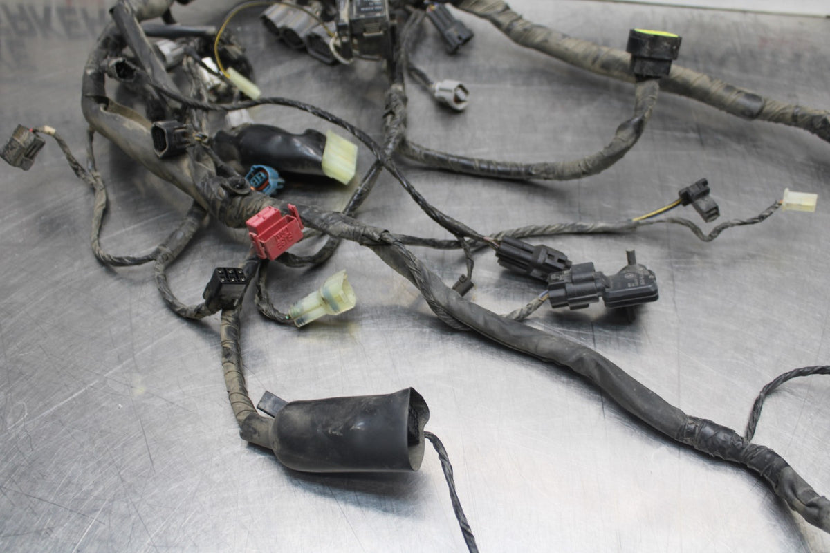 07 KAWASAKI NINJA 650 EX650 MAIN ENGINE WIRING HARNESS MOTOR WIRE LOOM BB844