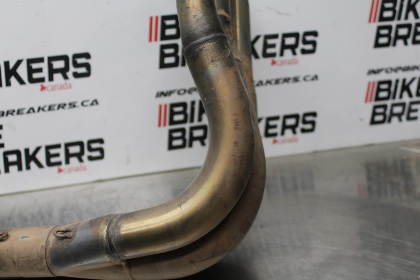 08 KAWASAKI NINJA ZX10R BROCKS FULL EXHAUST SYSTEM HEADERS PIPE MUFFLER BB201