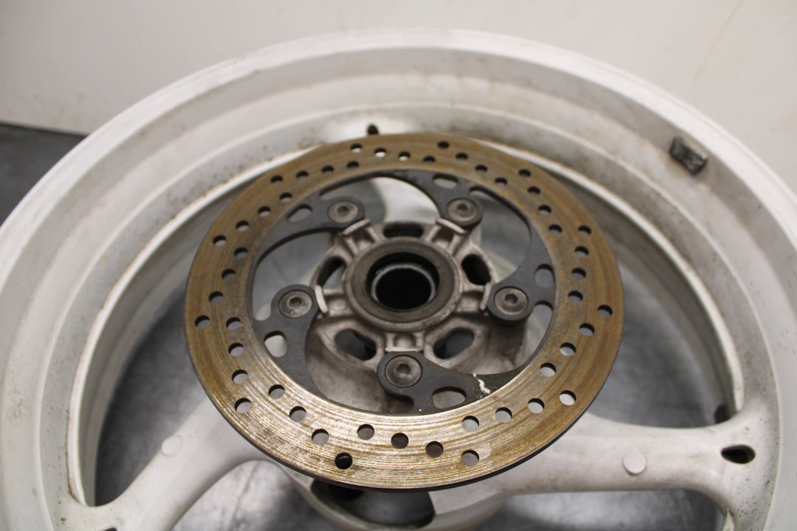 08-10 SUZUKI GSXR 600 REAR WHEEL BACK RIM BB753