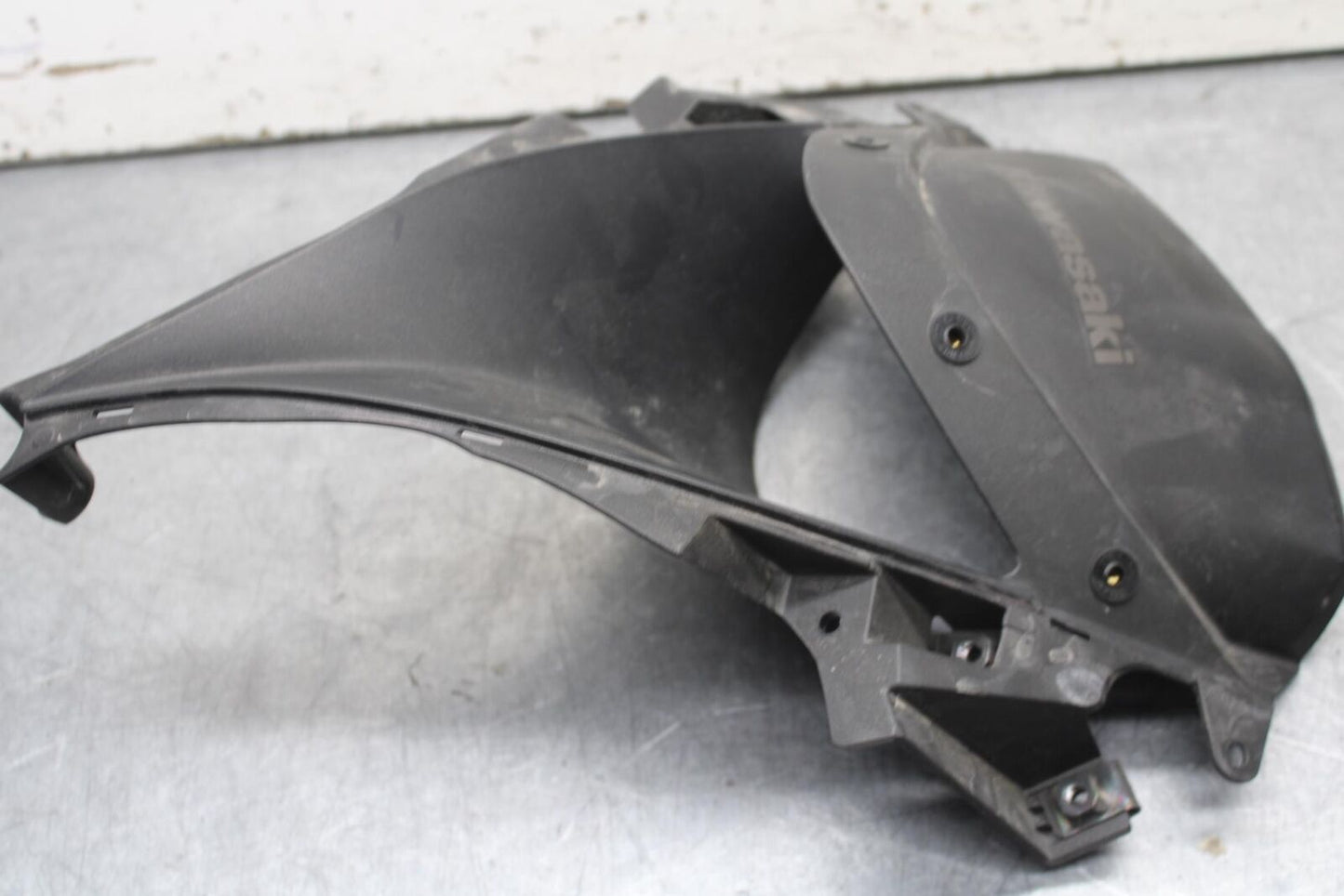 09-12 KAWASAKI NINJA ZX6R FRONT CENTER COWL FAIRING BB640