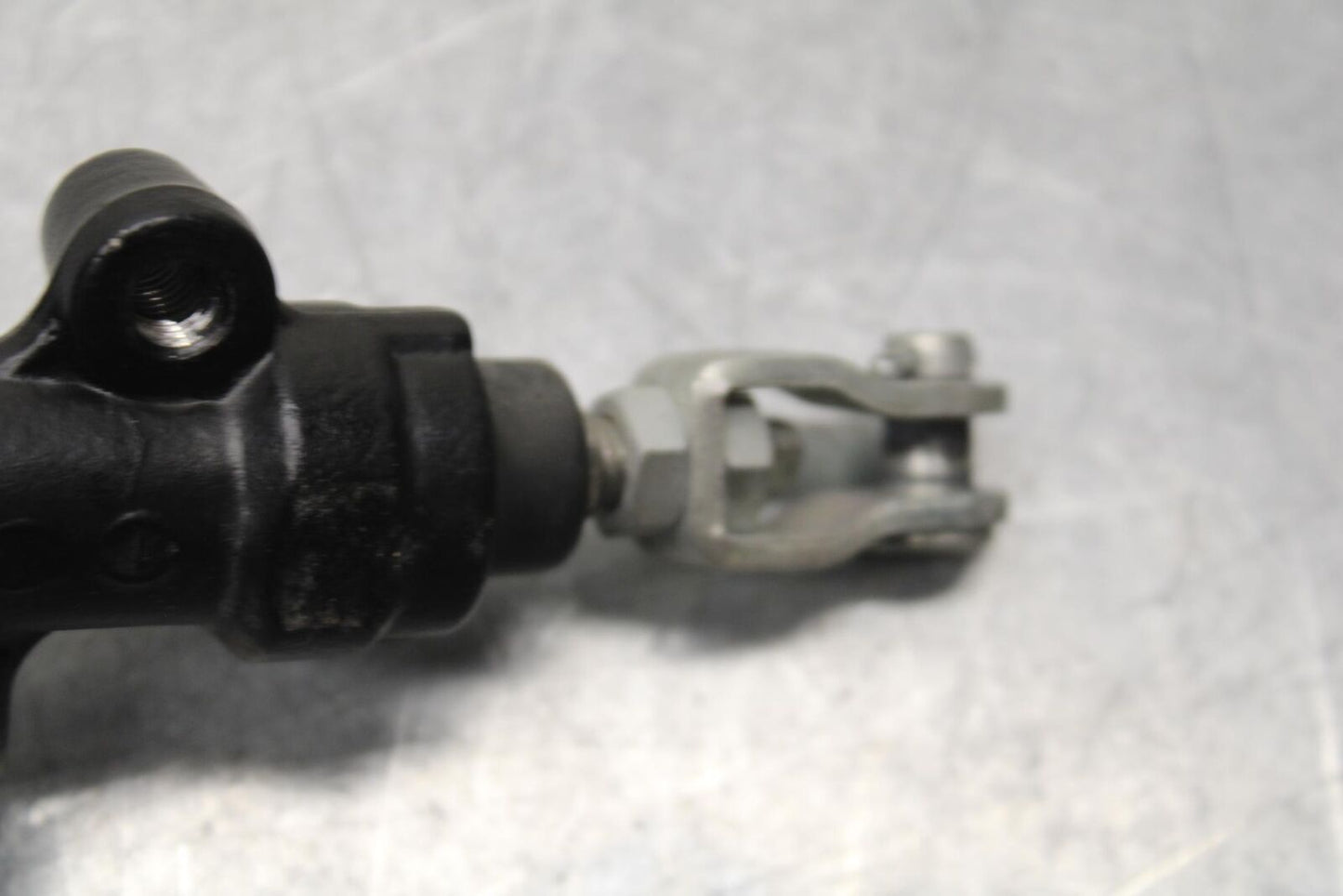 09-12 KAWASAKI NINJA ZX6R REAR BACK BRAKE MASTER CYLINDER W RESERVOIR BB640