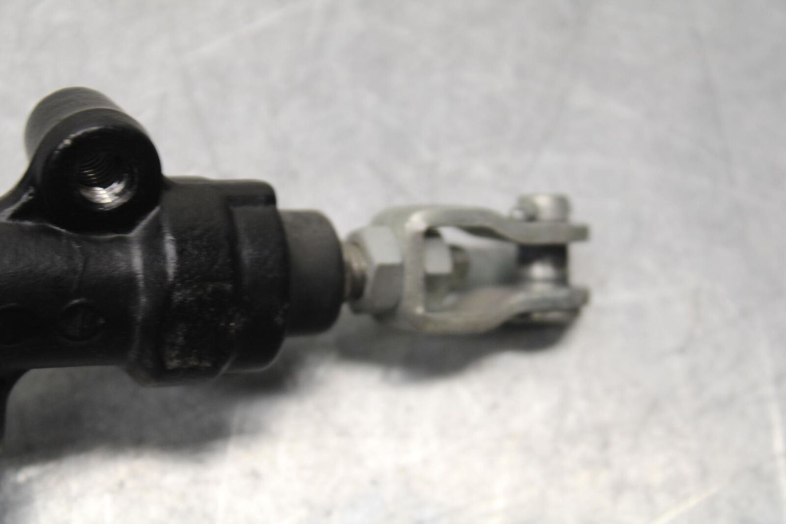 09-12 KAWASAKI NINJA ZX6R REAR BACK BRAKE MASTER CYLINDER W RESERVOIR BB640