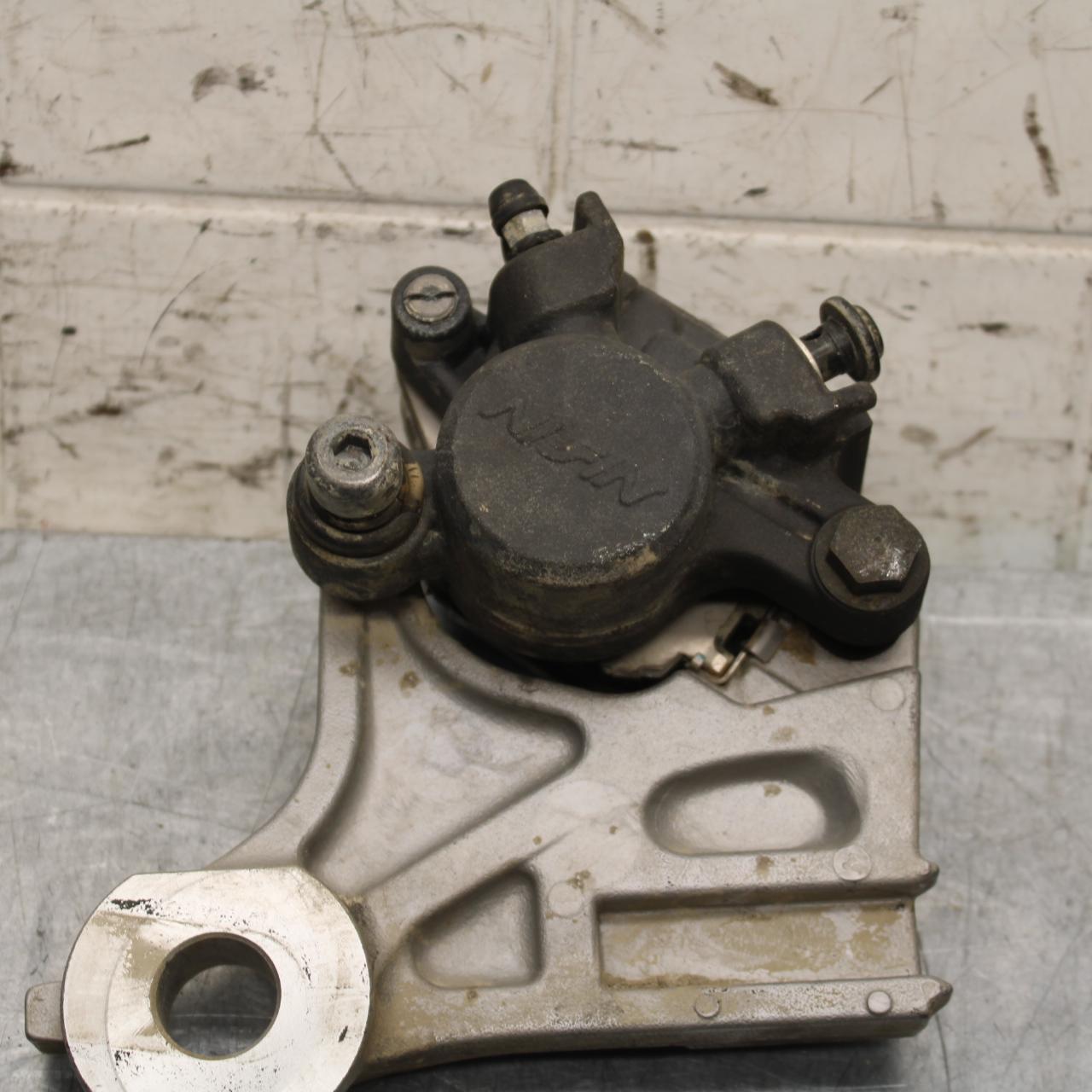 2015 Yamaha FZ09 REAR BACK BRAKE CALIPER W MOUNT BRACKET BB69