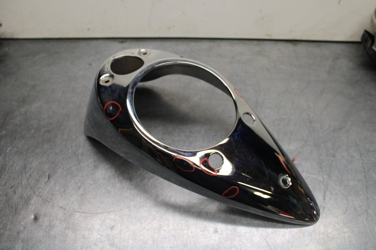 03-08 KAWASAKI VULCAN 1600 GAS TANK CAP COVER TRIM PANELCOWL FAIRING BB754