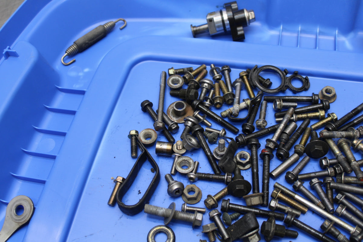04-05 KAWASAKI NINJA ZX10R ENGINE MOUNTING BOLTS HARDWARE MOTOR SCREWS BB163