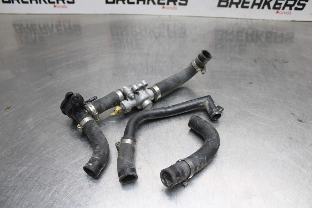 08-12 KAWASAKI NINJA 250R EX250J RADIATOR HOSES COOLANT WATER PIPES HOSE BB784