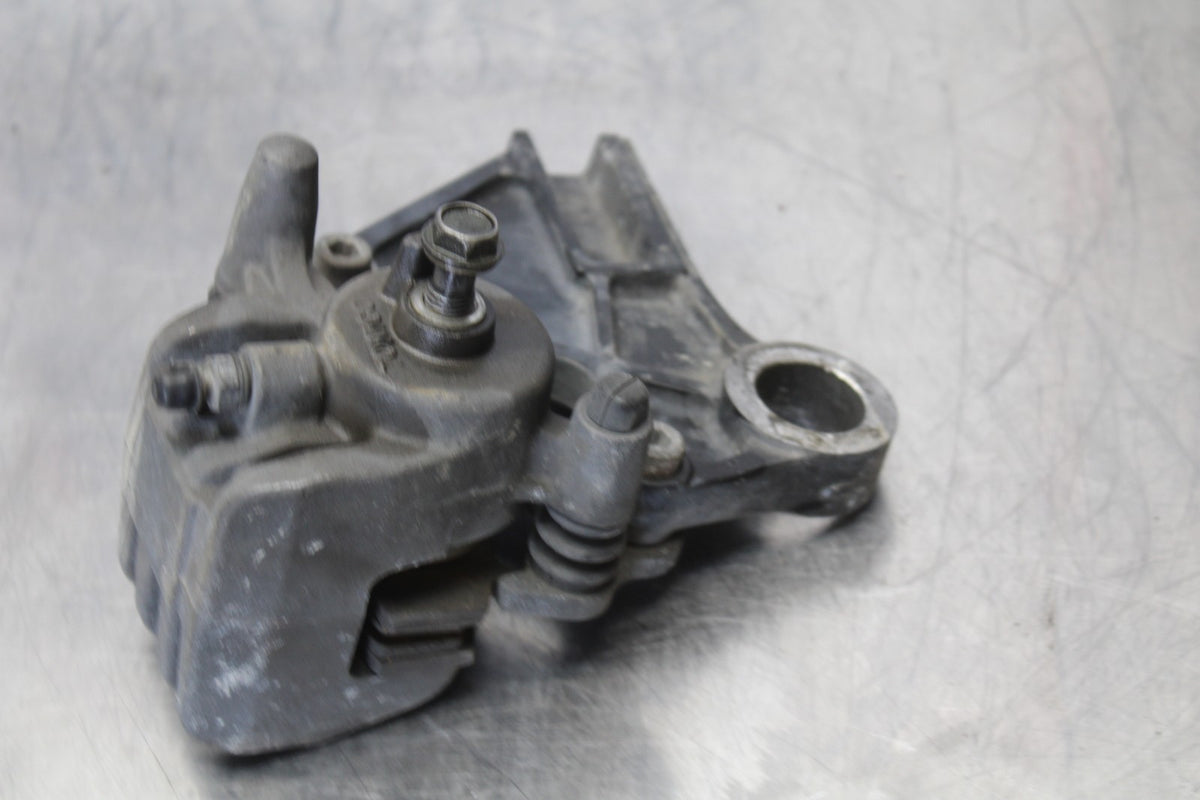 2007 Kawasaki Ninja ZX6R ZX600P REAR BACK BRAKE CALIPER W MOUNT BRACKET BB175