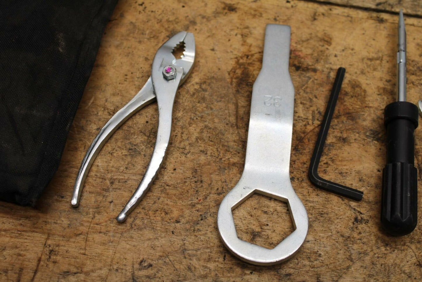 13-18 KAWASAKI NINJA ZX6R STOCK TOOLS OEM TOOL BAG KIT SET BB342