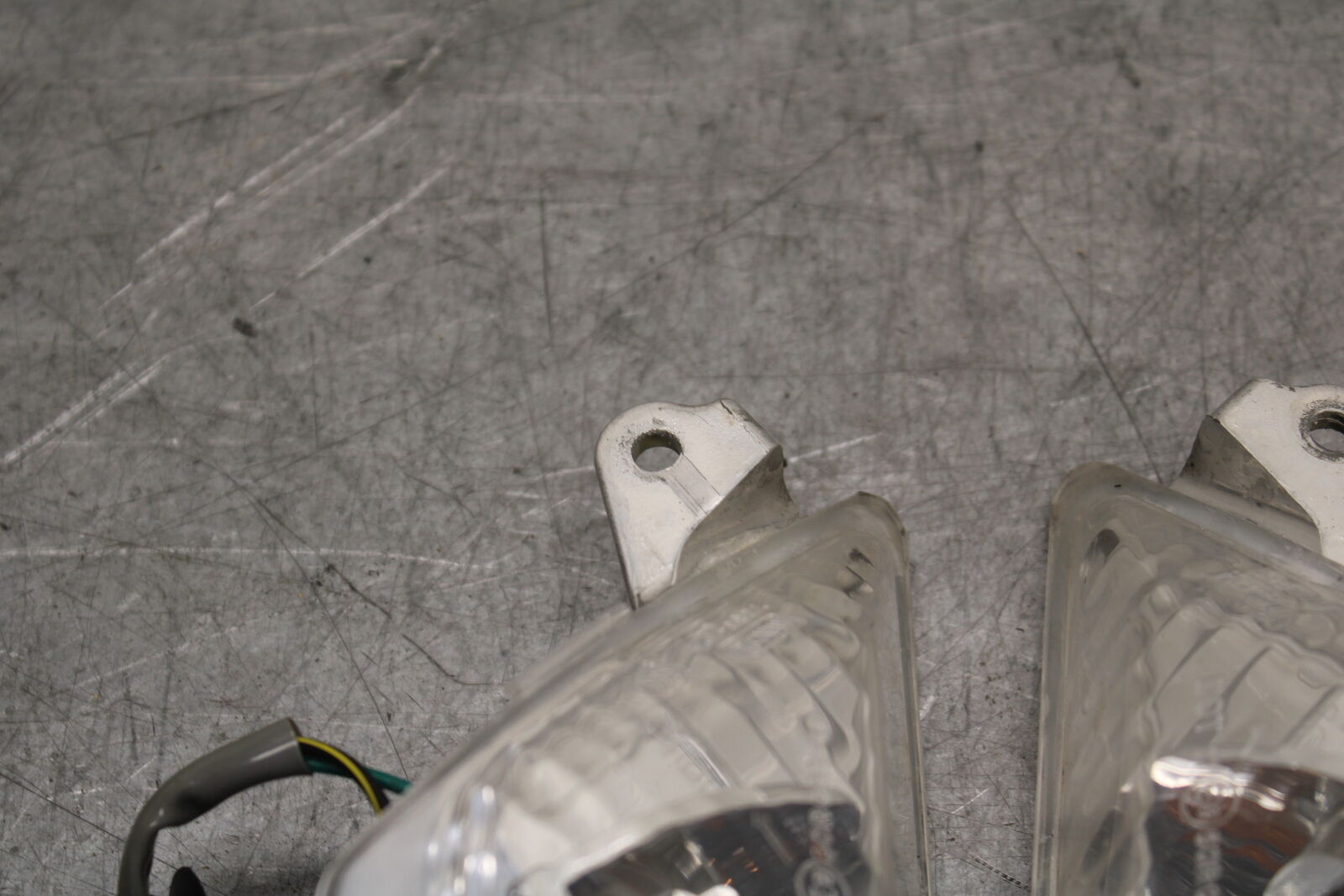 13-18 KAWASAKI NINJA ZX6R FRONT LEFT RIGHT TURN SIGNALS LIGHT INDICATORS BB666