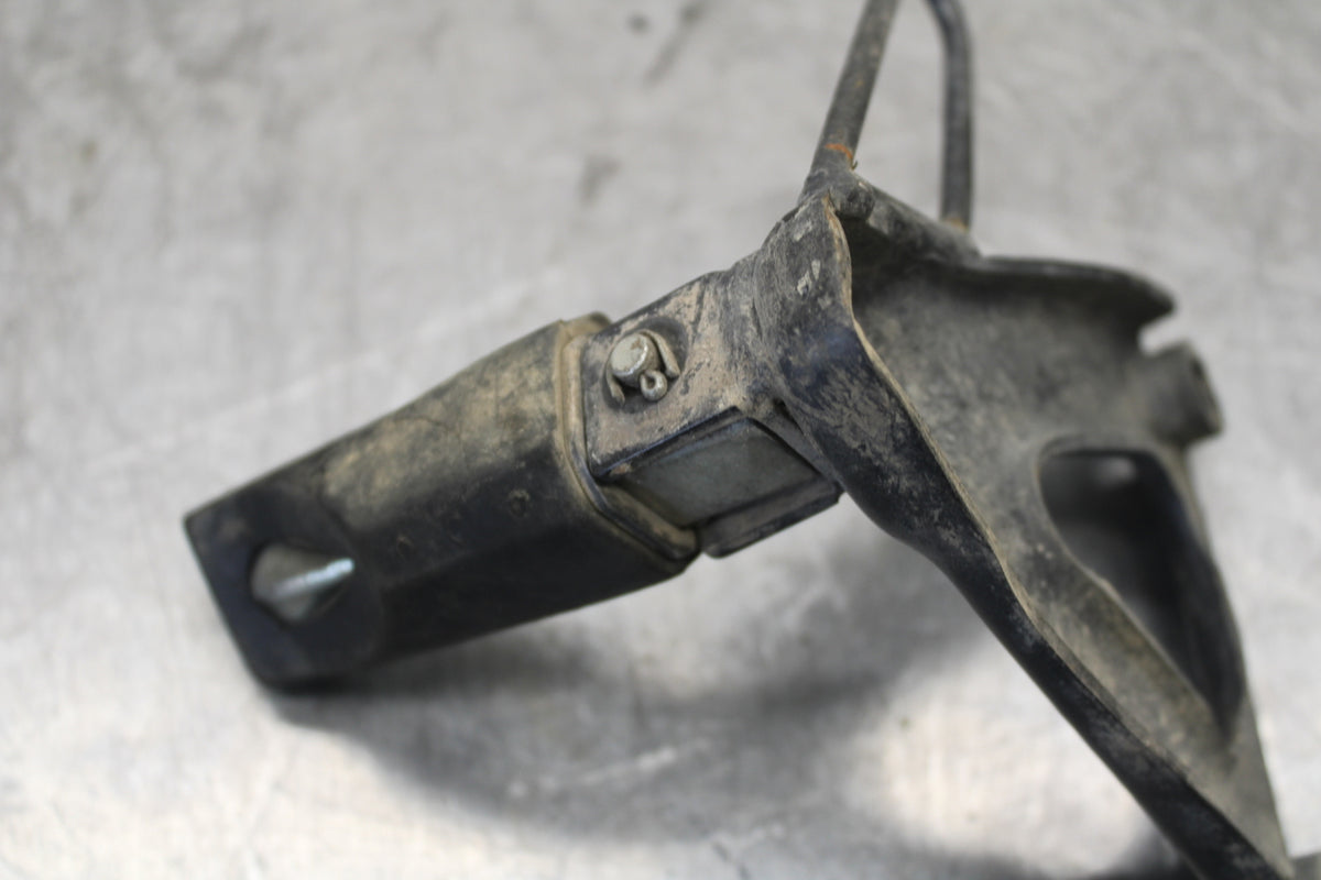 08-18 KAWASAKI KLR650 LEFT REAR BACK PASSENGER PEG BB707