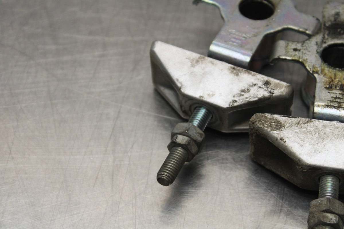 18 HONDA CB500F SWINGARM CHAIN TENSIONER ADJUSTMENT BRACKETS  BB861