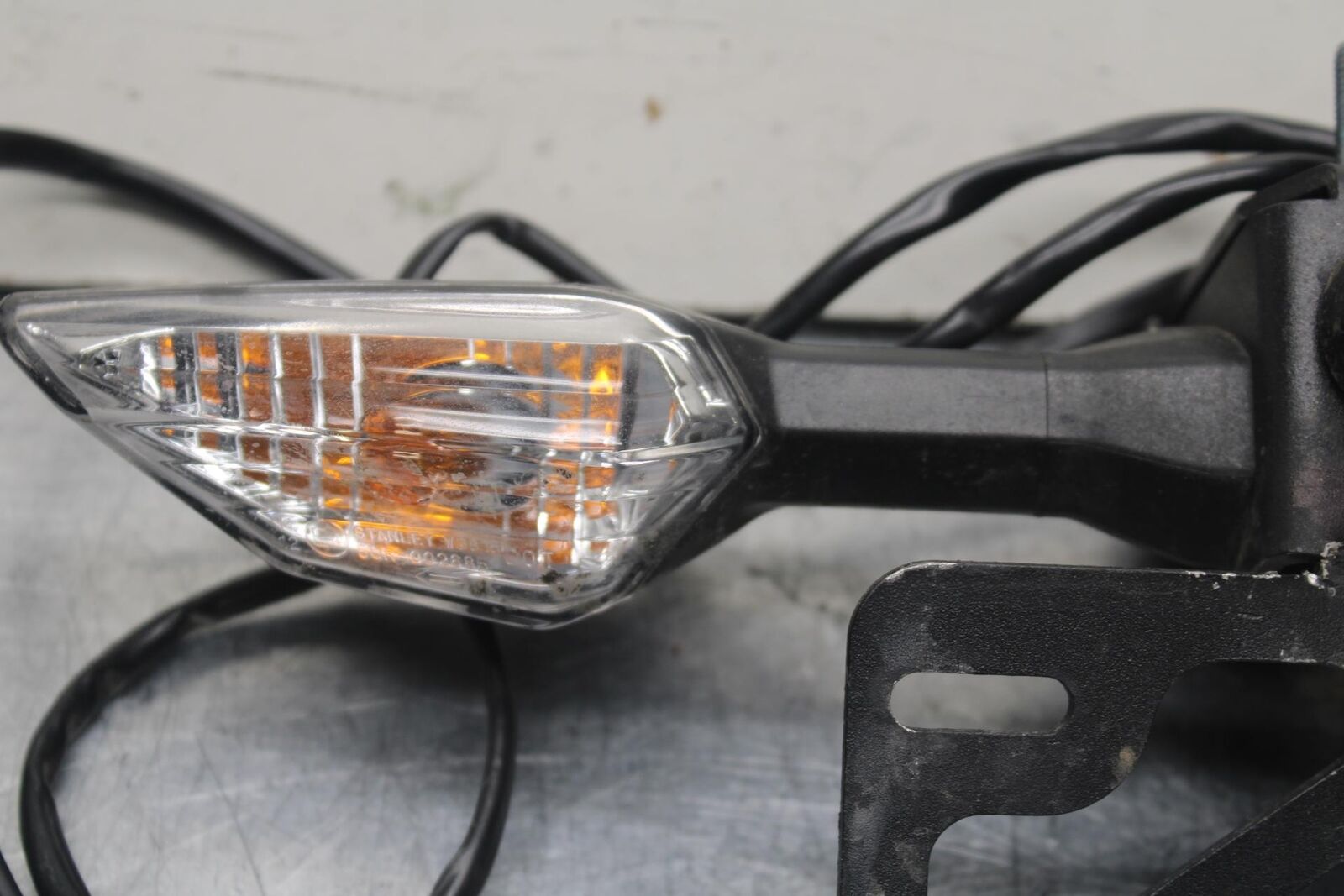 12-17 KAWASAKI ER-6N Z650 REAR LEFT RIGHT TURN SIGNALS LIGHT INDICATORS BB607