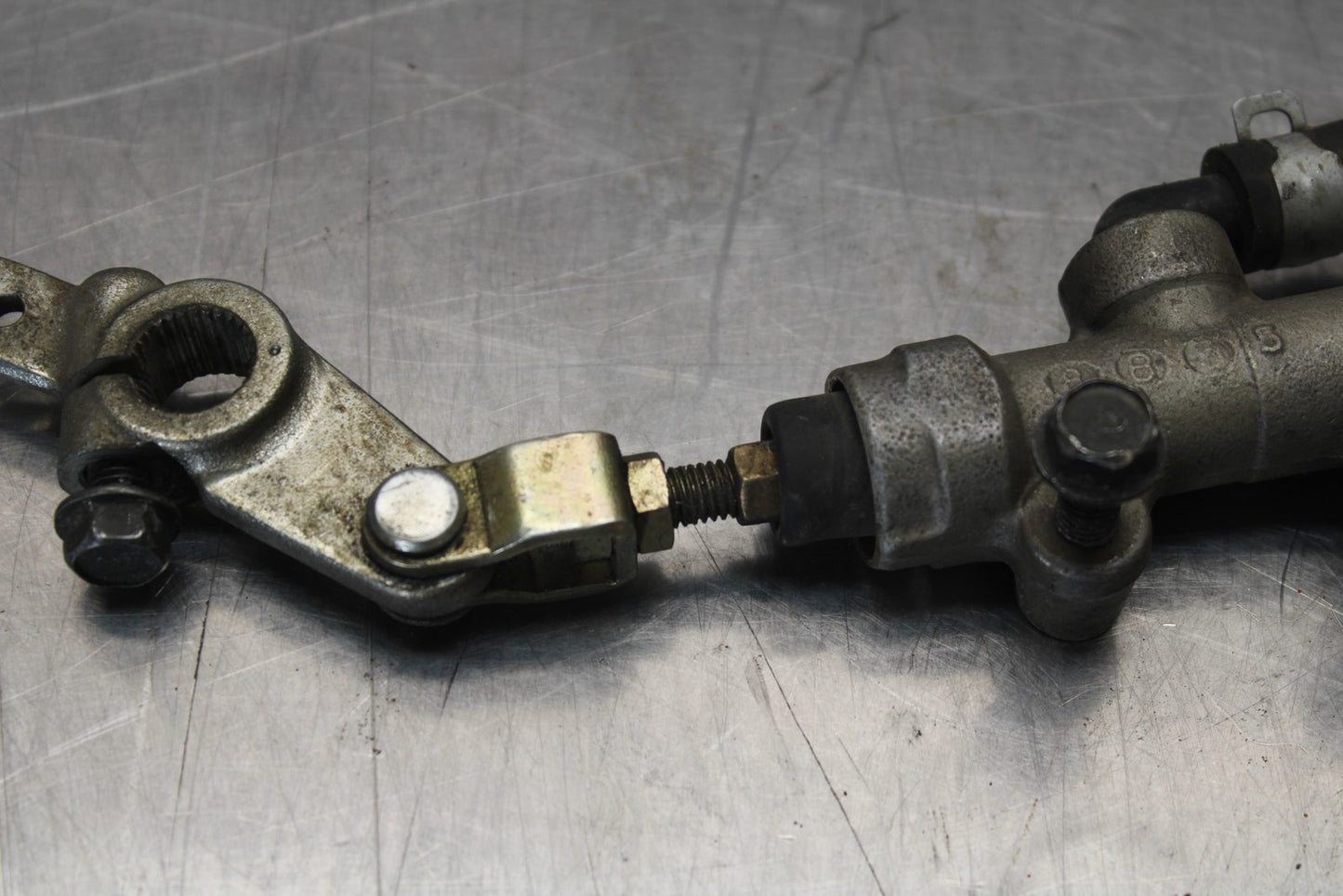 03-08 KAWASAKI VULCAN 1600 REAR BACK BRAKE MASTER CYLINDER W RESERVOIR BB196