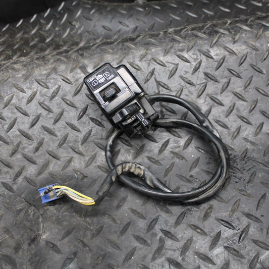 86 SUZUKI GS750ES LEFT CLIP ON HANDLE HORN SIGNALS SWITCH CHOKE BB233
