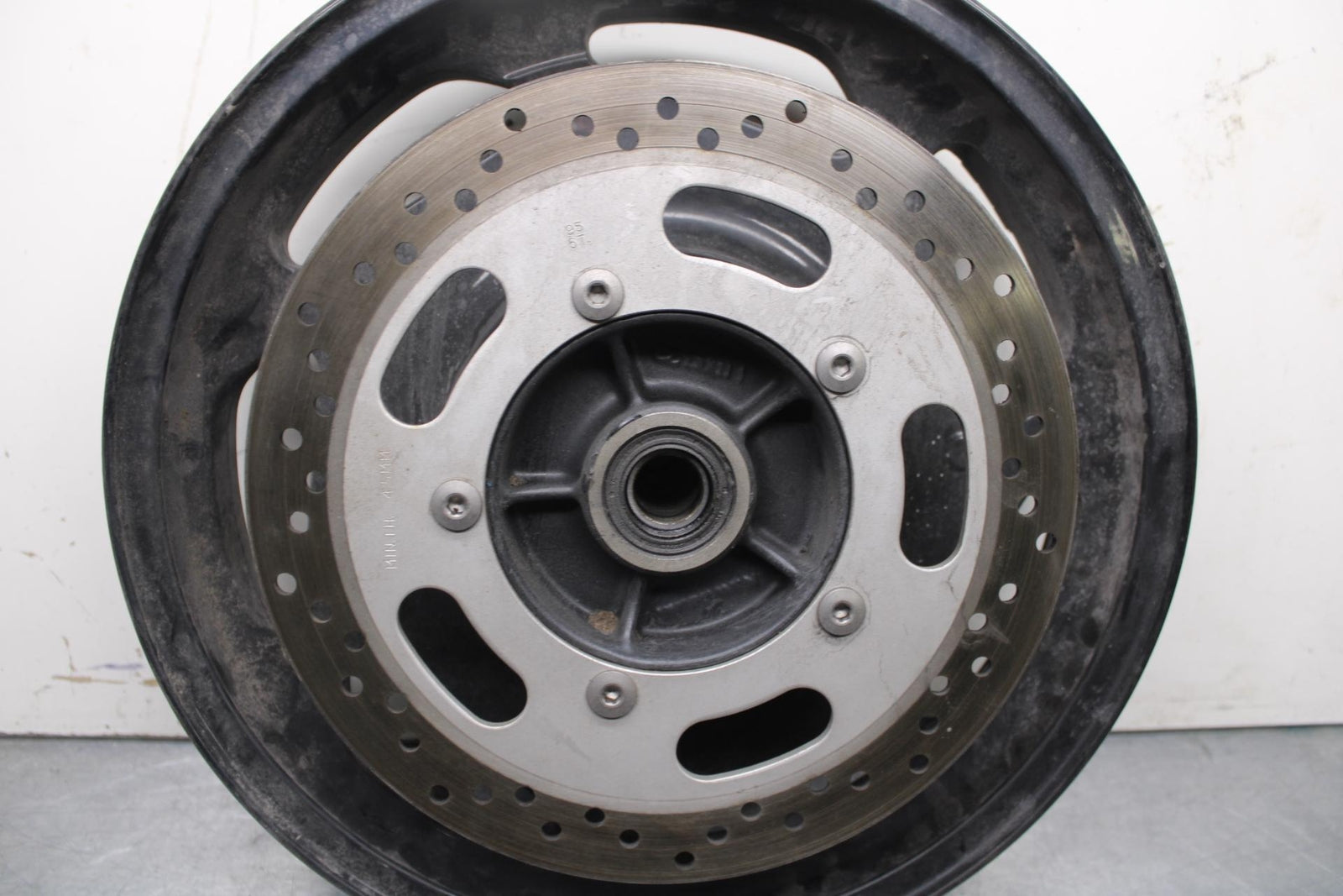 03-08 KAWASAKI VULCAN 1600 FRONT WHEEL LEFT RIGHT BRAKE ROTORS DISCS BB616