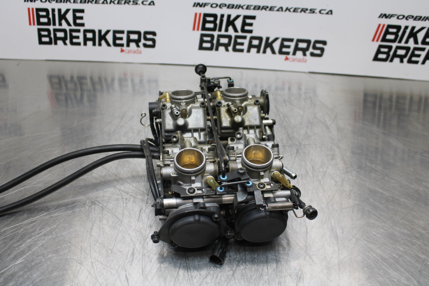 09 YAMAHA ROYAL STAR XVZ1300TF VENTURE CARB CARBURETOR SET BB151